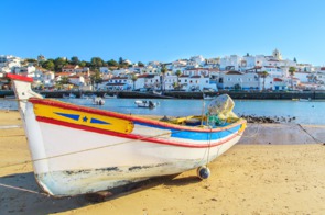 Boat in Portimao, Portugal