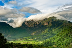 Mountains in La Palma, Canary Islands