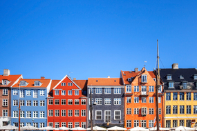 Houses in Copenhagen, one of the highlights of a Baltic cruise