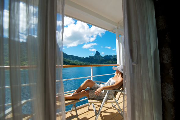 Paul Gauguin, one of our favourite luxury cruise lines