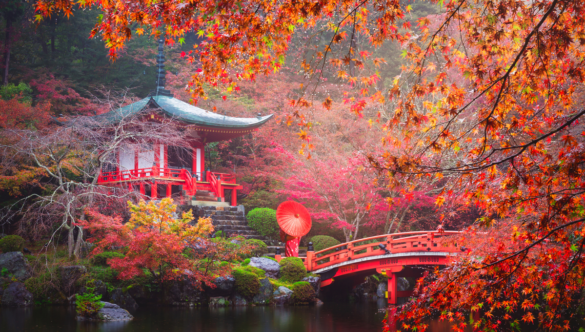 Far East cruises - Daigo-ji temple in Kyoto, Japan