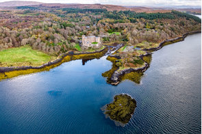 Dunvegan Castle on the Isle of Skye, Scotland