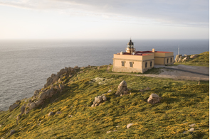 Lighthouse in Ferrol, Galicia, Spain