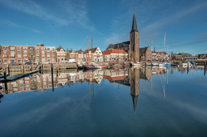Harlingen harbour, Netherlands