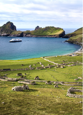 Silversea exploring the British Isles, one of the best options for a small ship cruise from a UK port