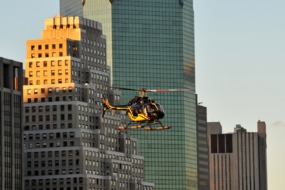 Helicopter over New York