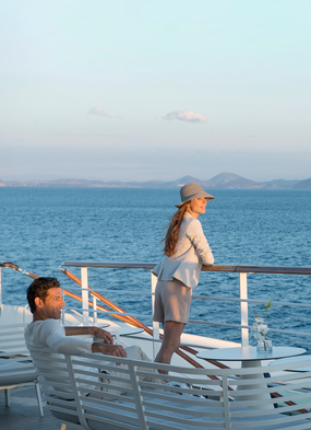 Ponant, one of the best small ship cruise lines for couples